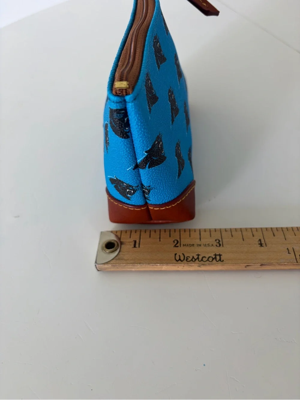 Dooney & Bourke Carolina Panthers NFL Accessories Cosmetic Bag